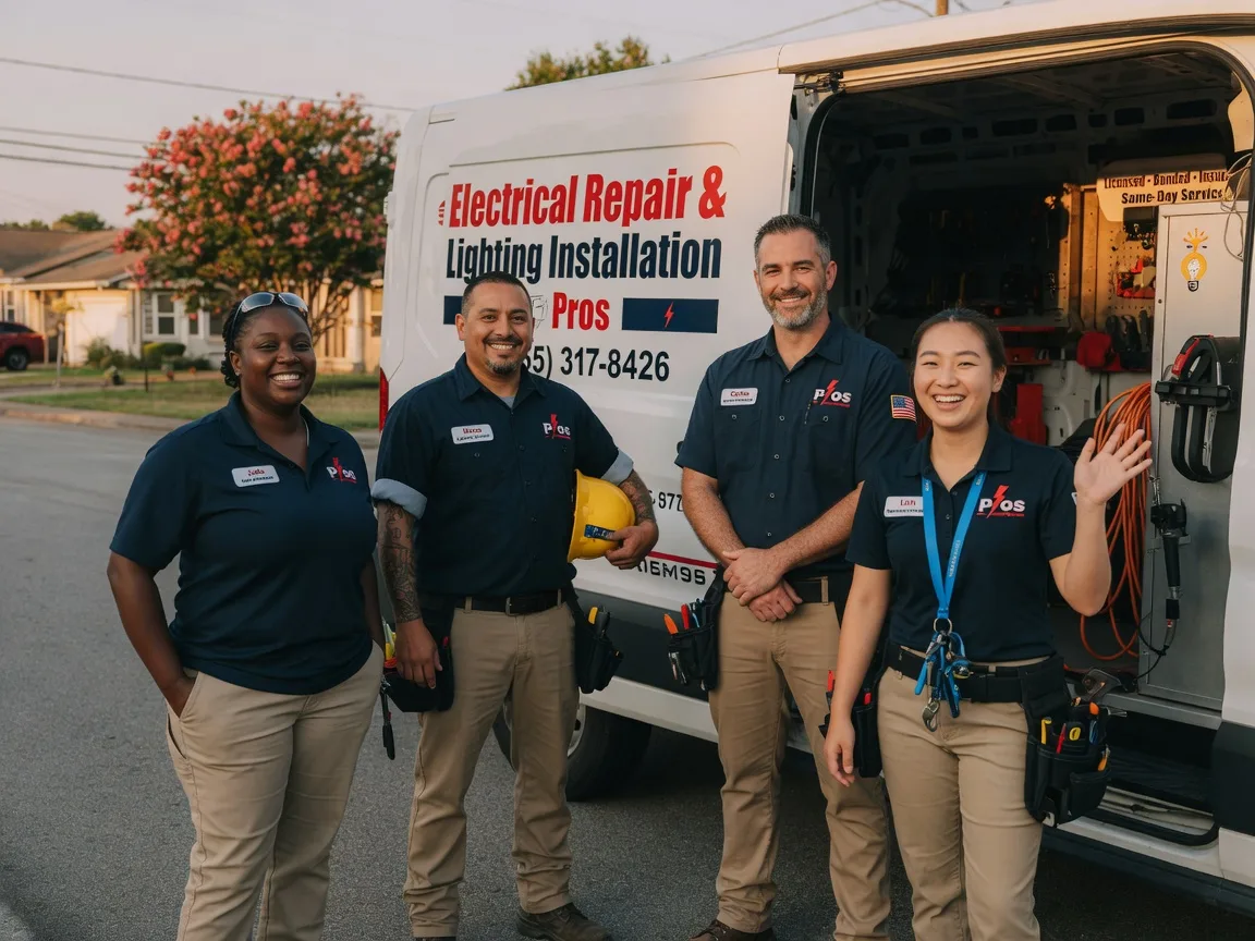Licensed Electrician company in Sebastian, TX
